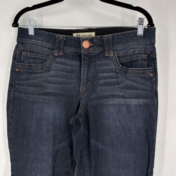 Democracy AB Solution Women's Dark Wash High Rise Skinny Jeans Size 10 - Picture 5 of 13